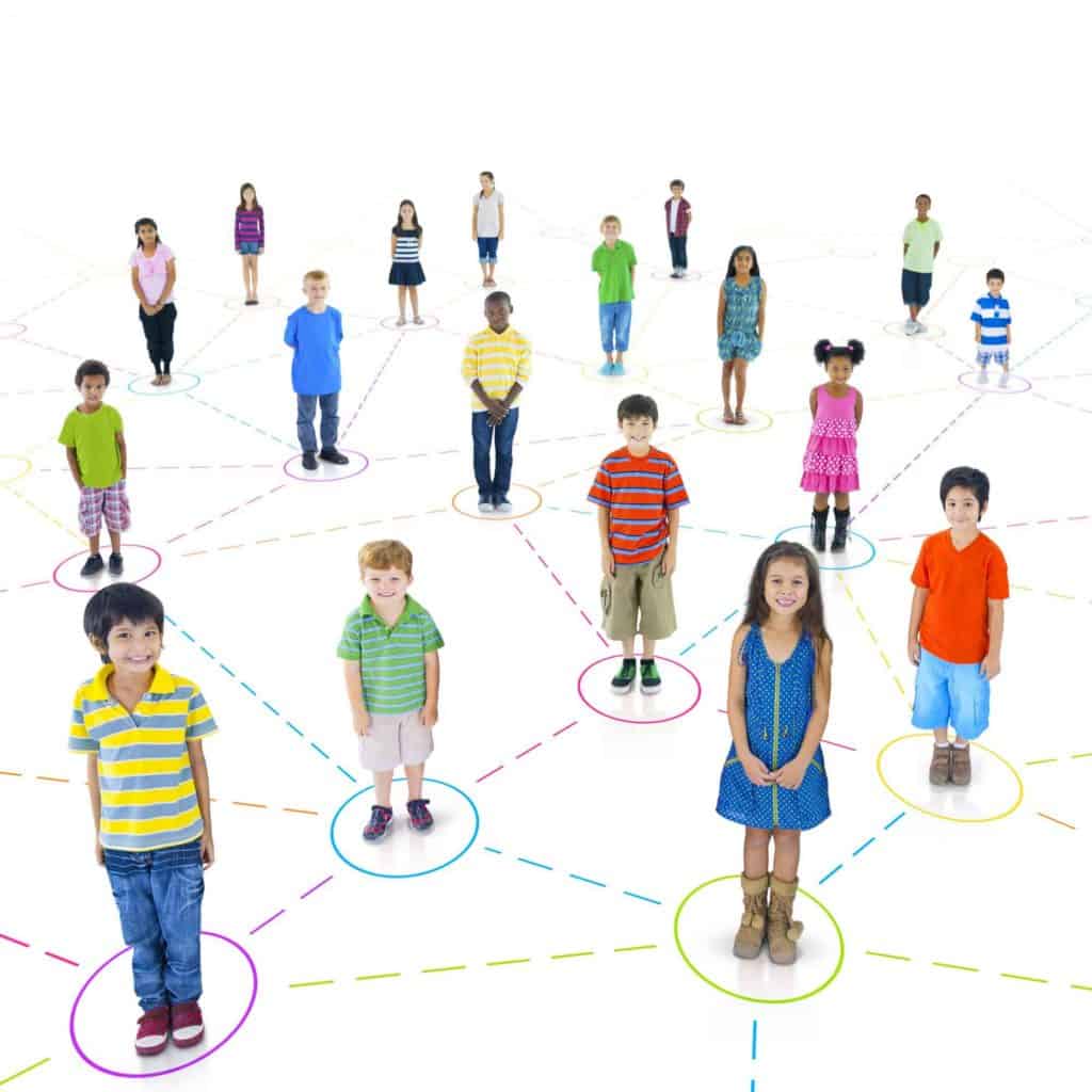 Networker measures children's social connection to classmates